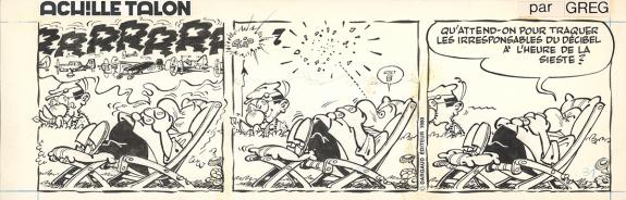 Greg & Studio Greg - Achille Talon, Strip original n&deg;31