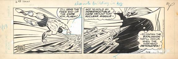 George Tuska - Superman, Strip original n&deg;4/13
