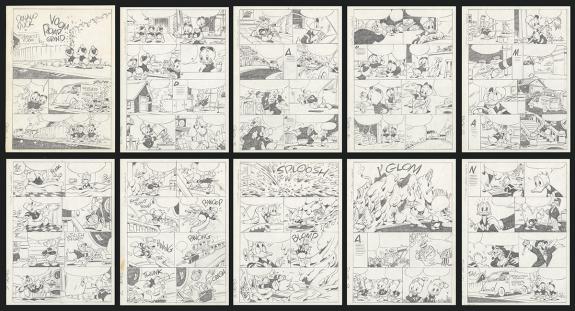 William Van Horn - Disney Donald Duck Tales, Histoire complè