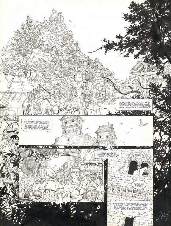 Eric Stalner - Le Roman de Malemort, La porte de l'oubli, Pl