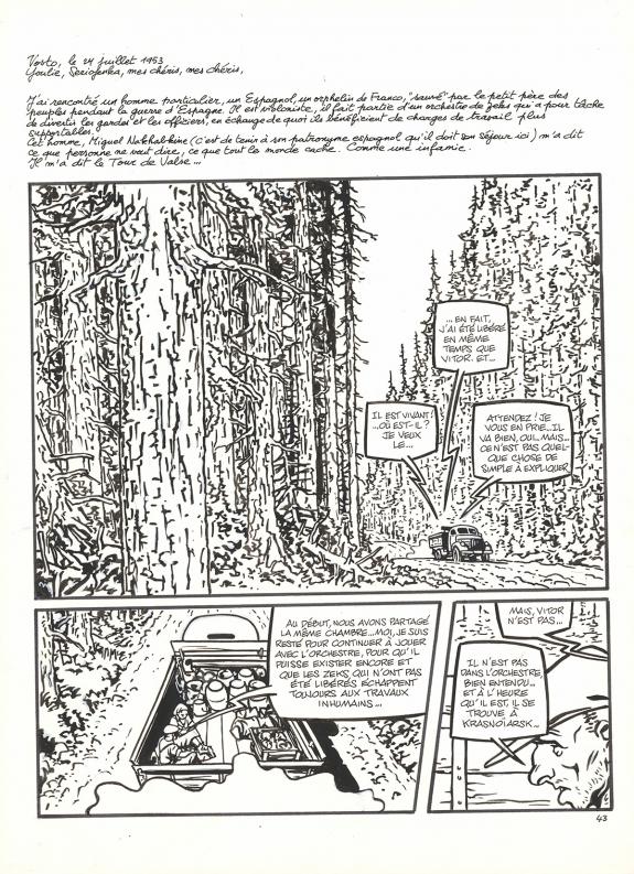 Ruben Pellejero - Le tour de valse, Planche originale n&deg;43