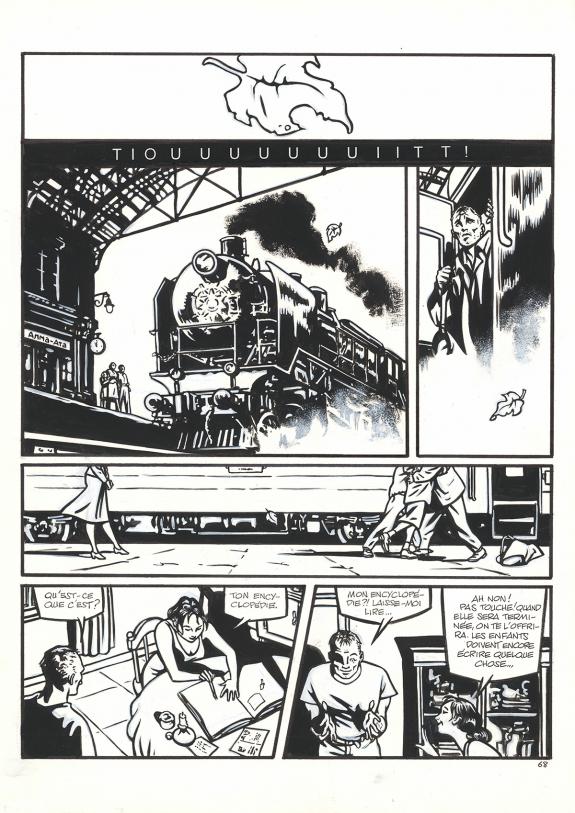 Ruben Pellejero - Le tour de valse, Planche originale n&deg;68