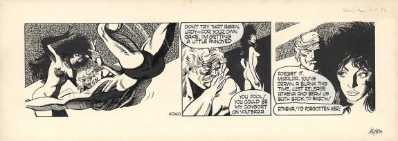 Asbury - Garth, Man Hunt, Strip original num&eacute;rot&eacute; K260, phyl