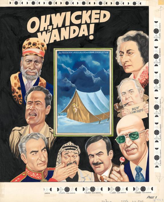 Ron Embleton - Illustration originale, Oh Wicked Wanda!