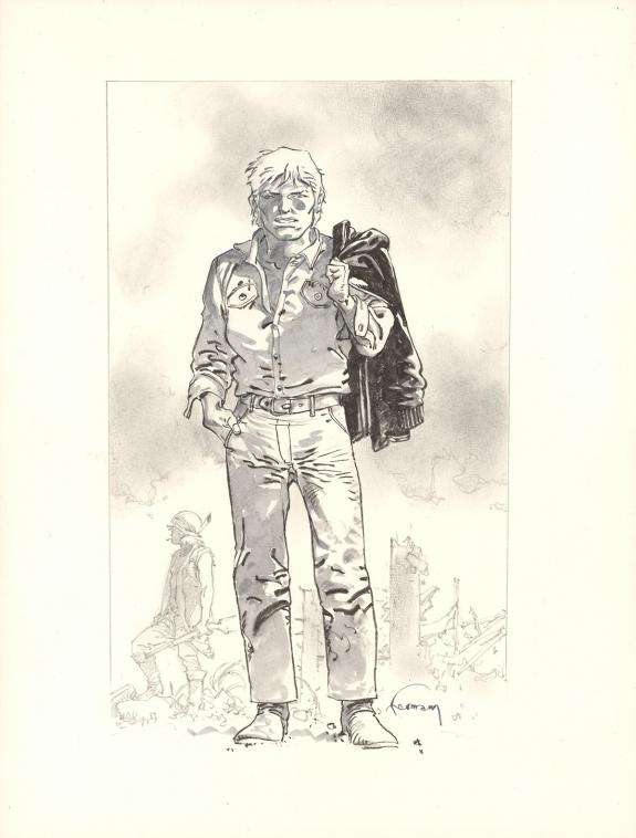 Hermann - Jeremiah, Illustration originale