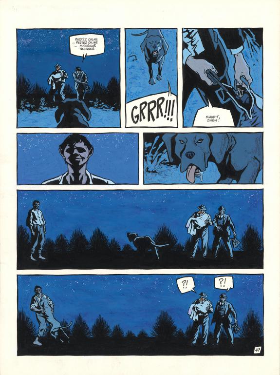 Ruben Pellejero - Le silence de Malka, Planche originale n&deg;4