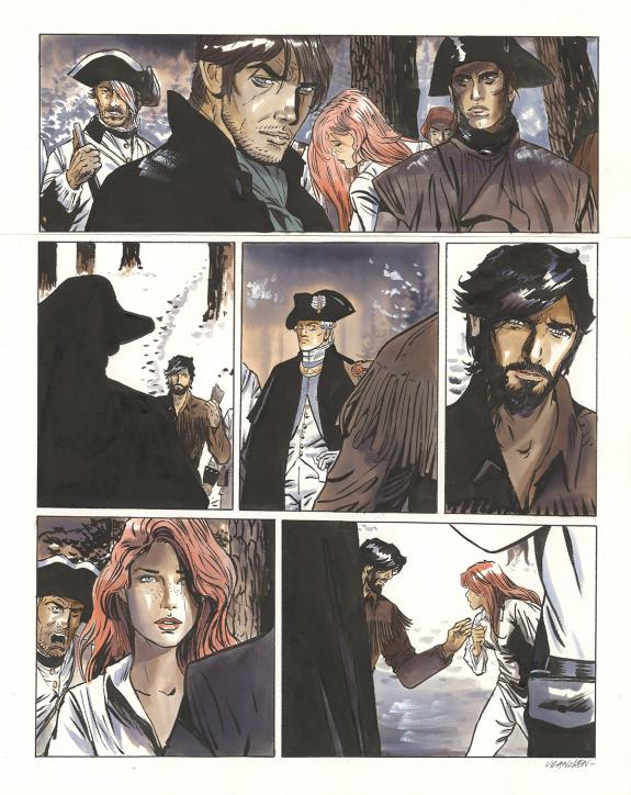 Bernard Vrancken - Nouvelle France, Chapitre VI, planche ori