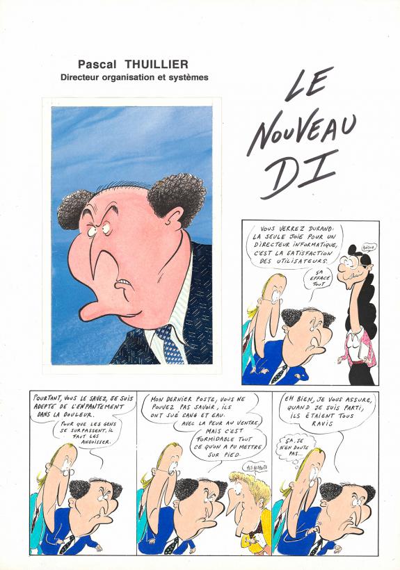 Fran&ccedil;ois Cointe - Les Cyb&eacute;riens, Planche originale n&deg; 28