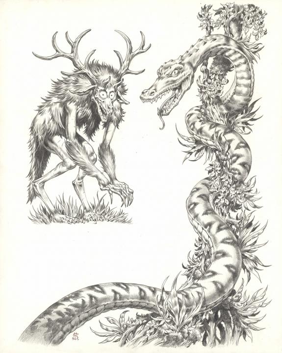 Stan Manoukian - L'Encyclopédie du Merveilleux , Les Monstre