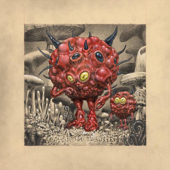 Stan Manoukian - Diary Of Inhuman Species, Illustration orig