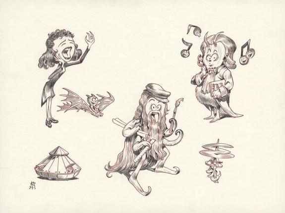 Stan Manoukian - L'Encyclopédie du Merveilleux , Les Monstre