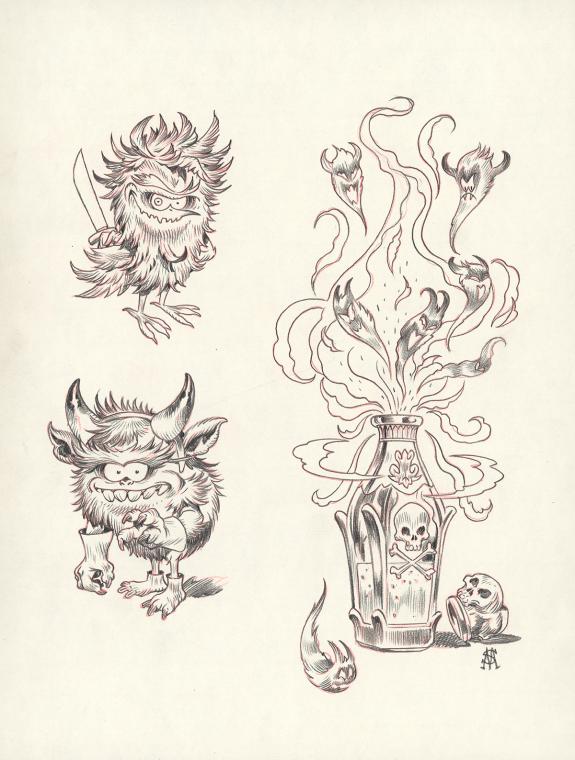 Stan Manoukian - L'Encyclopédie du Merveilleux , Les Monstre