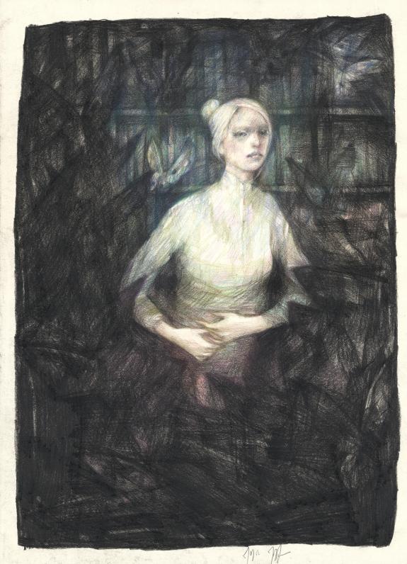 Marco Mazzoni - Les Sorcières de Venise, L'Élue, Illustratio
