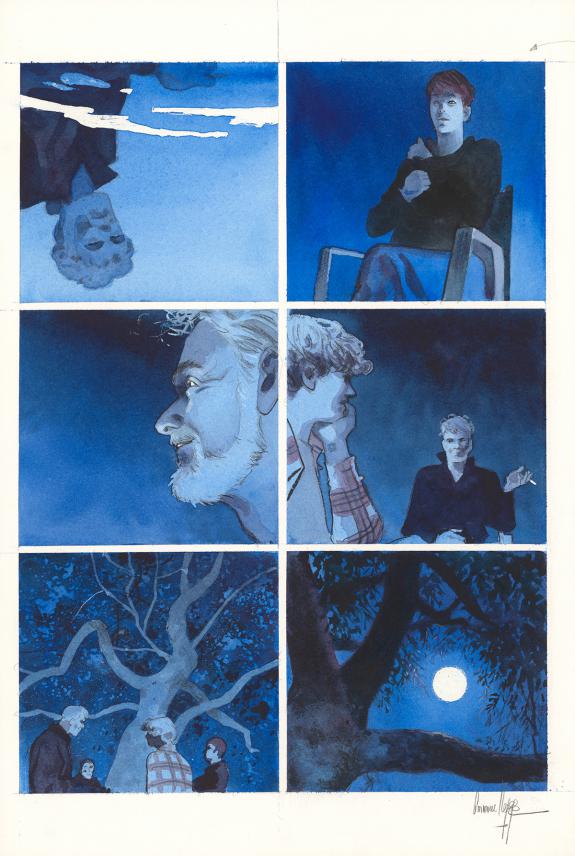 Emmanuel Lepage - Au pied des &eacute;toiles, Planche originale