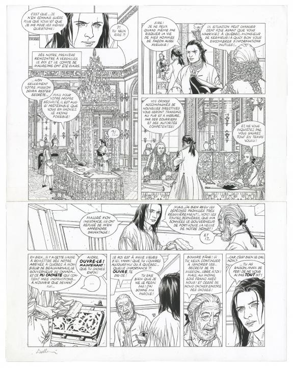 Patrice Pellerin - L'&Eacute;pervier, Coulez la M&eacute;duse !, Planche o