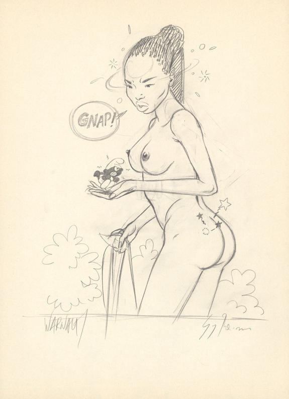 Warnauts et Raives - Illustration originale, recherche pour 