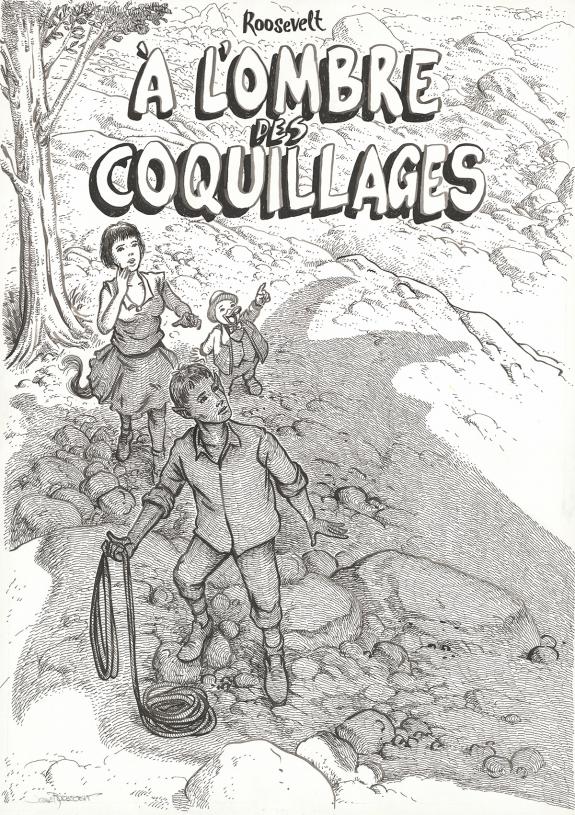 Jos&eacute; Roosevelt - &Agrave; l'ombre des coquillages, Illustration ori
