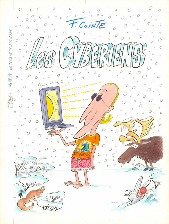 Fran&ccedil;ois Cointe - Les Cyb&eacute;riens, Illustration originale pour
