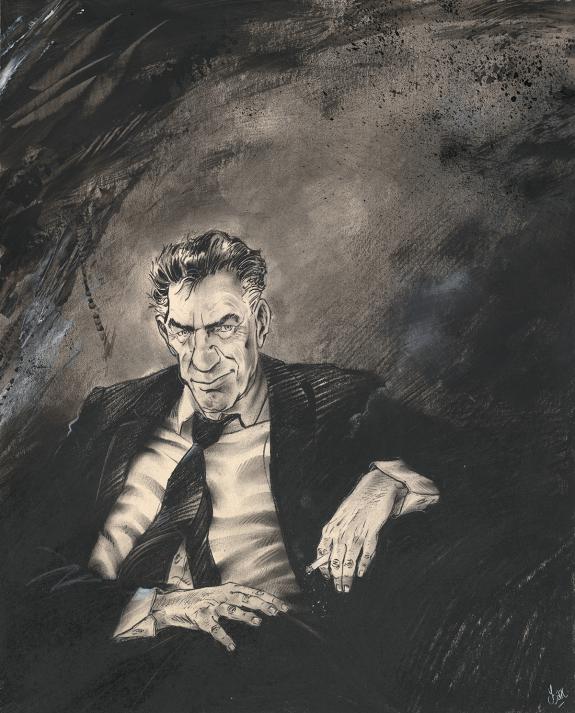 Christian Lax - Le Choucas, L'Intégrale, Illustration origin