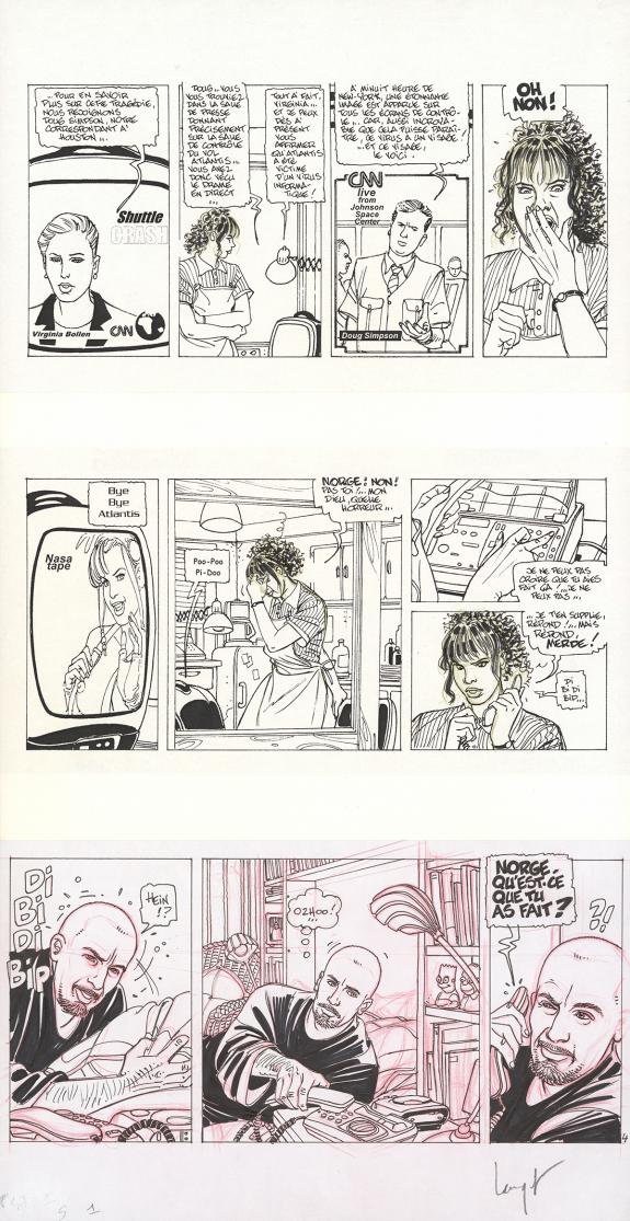 Chris Lamquet - Alvin Norge, @enfer.Zcom, Strip original &agrave; l