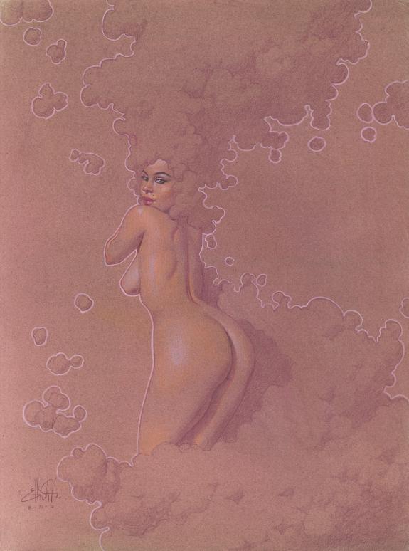 Craig Elliott - Illustration originale, Engulfed I