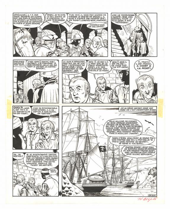 Victor Hubinon - Barbe-Rouge, Barbe-Rouge &agrave; la rescousse, Pl