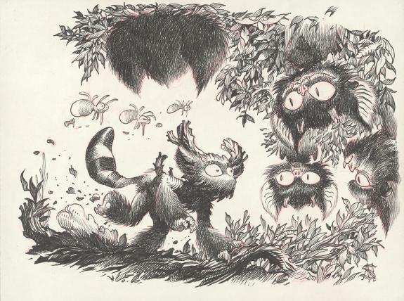 Stan Manoukian - Meelo's Big Adventure, Illustration origina