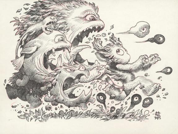 Stan Manoukian - Meelo's Big Adventure, Illustration origina