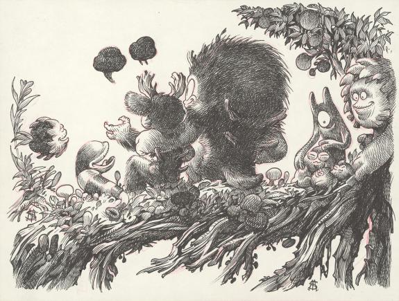 Stan Manoukian - Meelo's Big Adventure, Illustration origina