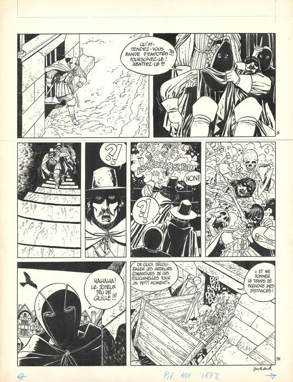 Andr&eacute; Juillard - Masquerouge, Le Charnier des saint innocent