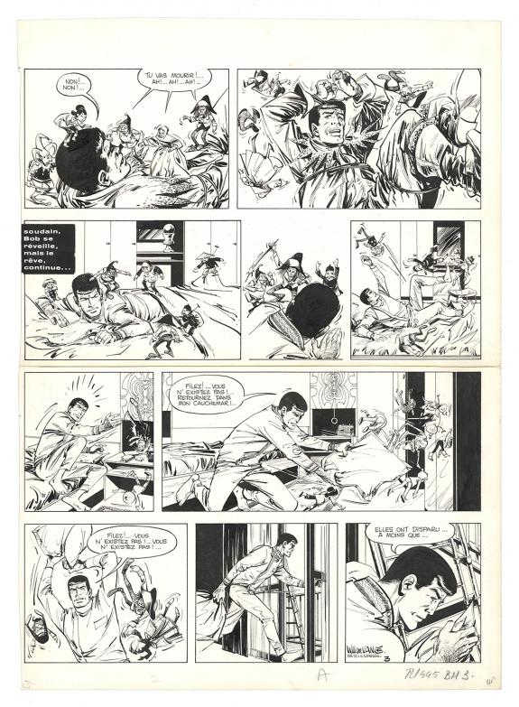 William Vance - Bob Morane, Les Poup&eacute;es de l'Ombre Jaune, Pl