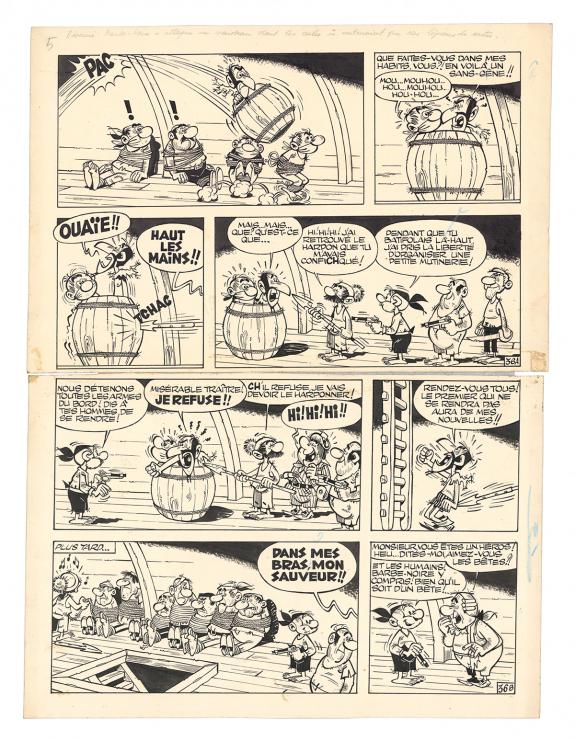 Marcel Remacle - Le Vieux Nick et Barbe-noire, Dans la gueul