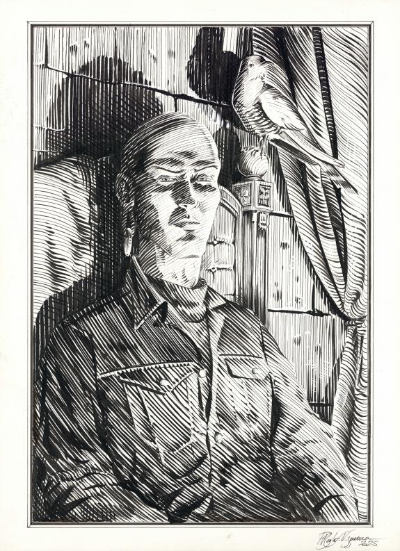 Patrice R&eacute;glat-Vizzavona - OFF, Illustration originale, ouve