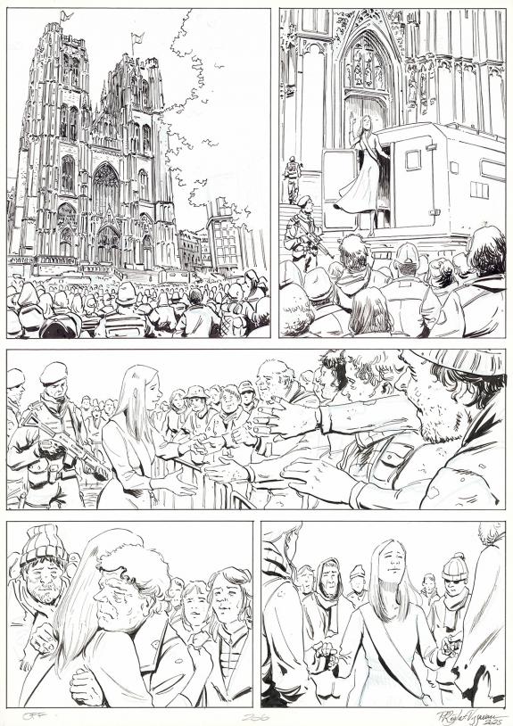 Patrice R&eacute;glat-Vizzavona - OFF, Planche originale n&deg; 206