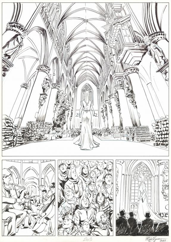 Patrice R&eacute;glat-Vizzavona - OFF, Planche originale n&deg; 209