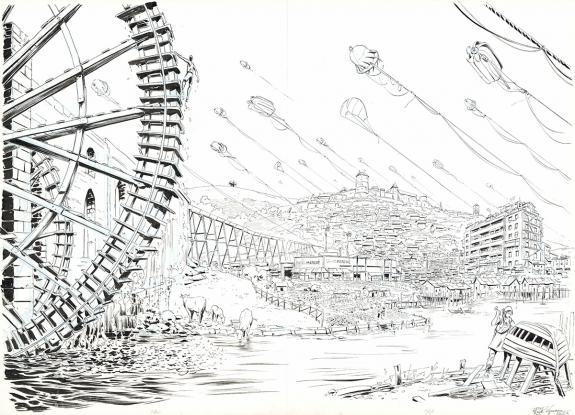 Patrice R&eacute;glat-Vizzavona - OFF, Planche originale n&deg; 330-331