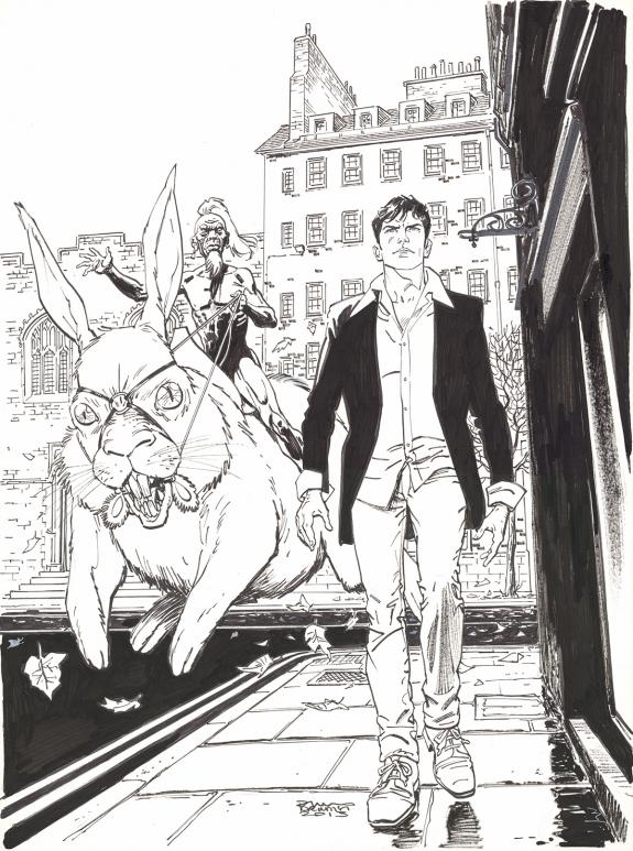 Bruno Brindisi - Dylan Dog, Il Signore del silencio, Couvert