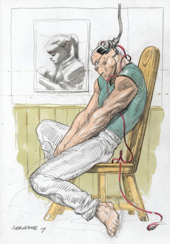 Tanino Liberatore - RanXerox, Illustration originale parue d