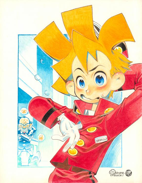 Hiroyuki Ooshima - Spirou et Fantasio, Spirou et Fantasio &agrave; 