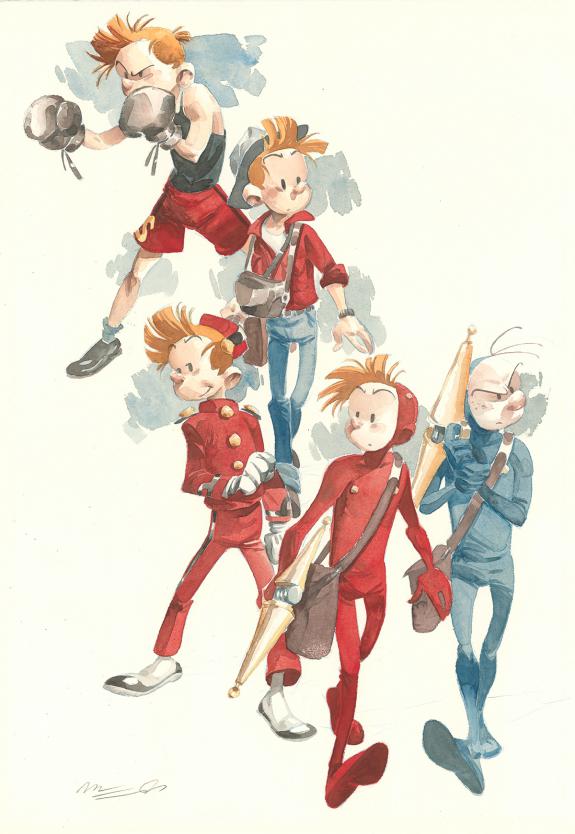 Jos&eacute; Luis Munuera - Spirou et Fantasio, Aux sources du Z, Il