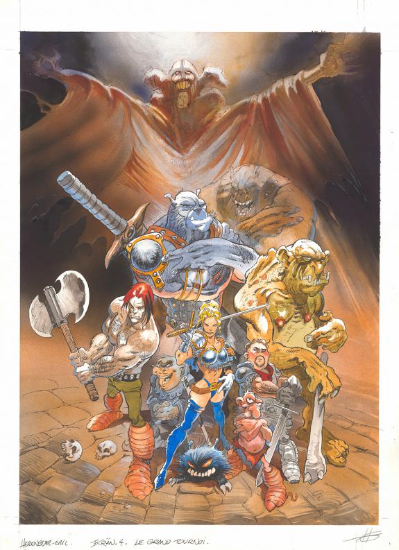 Eric Herenguel - Kr&auml;n, Le Grand Tournoi, Couverture original
