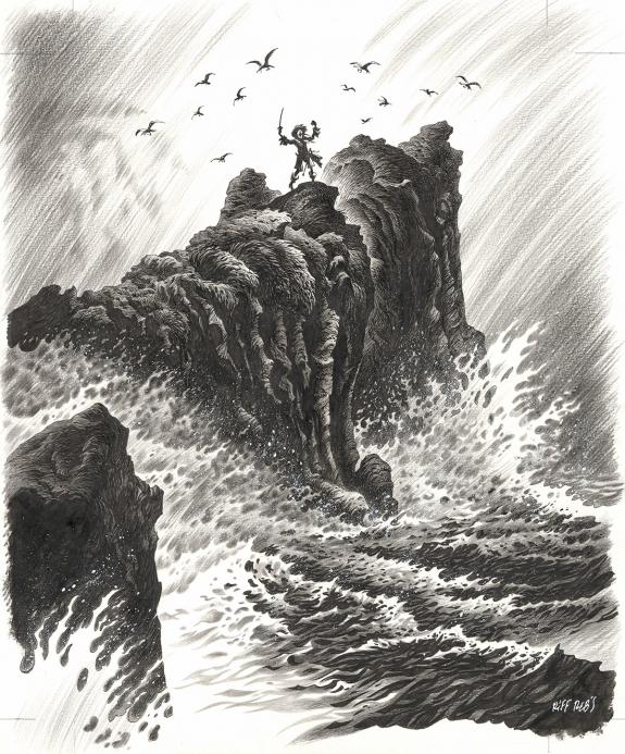 Riff Reb's - Kernok le pirate, Couverture originale