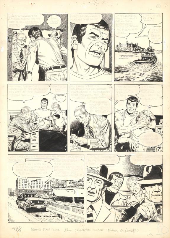 Leonard Starr - Cannonball Carmody - Op&eacute;ration "PSY", Planch