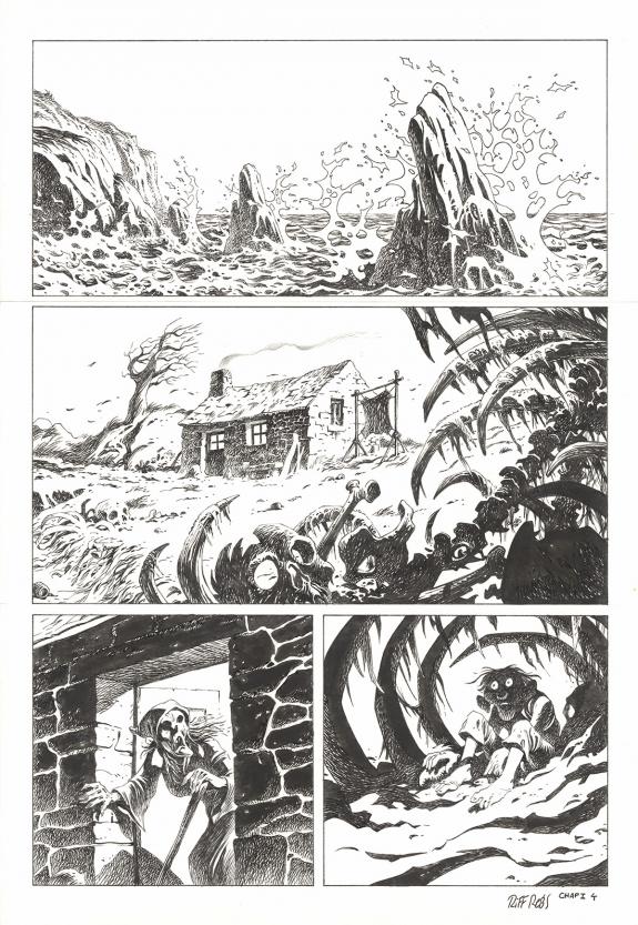 Riff Reb's - Kernok le pirate, Chapitre I, planche originale