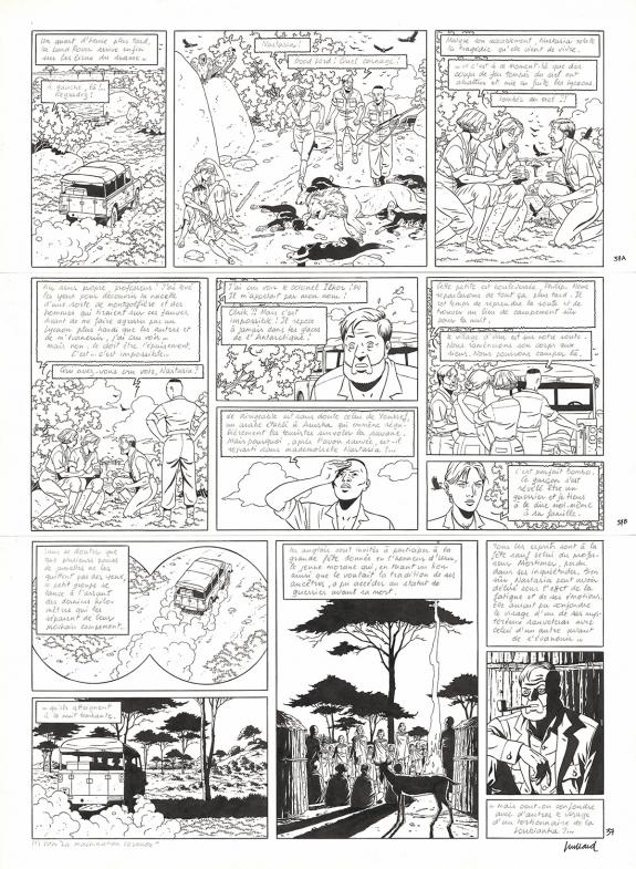 Andr&eacute; Juillard - Blake et Mortimer, Le Sanctuaire du Gondwan