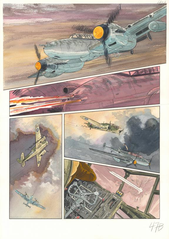 Warnauts et Raives - Ciel d'orages, London burning, Planche 
