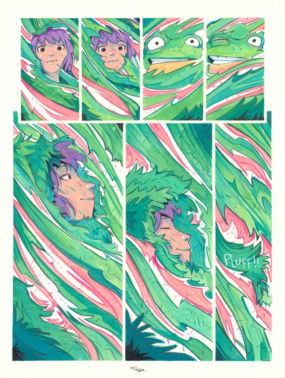 Davide Tosello - Maison Croa Croa, Planche originale n&deg;162