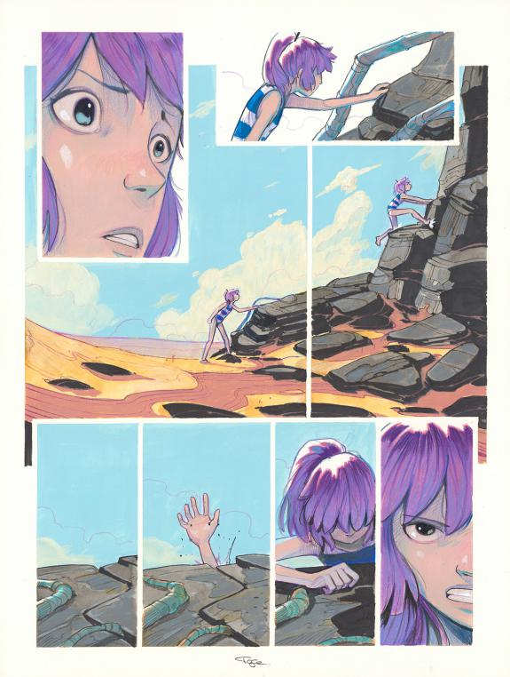 Davide Tosello - Maison Croa Croa, Planche originale n&deg;141