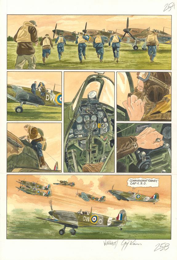 Warnauts et Raives - Ciel d'orages, London burning, Planche 