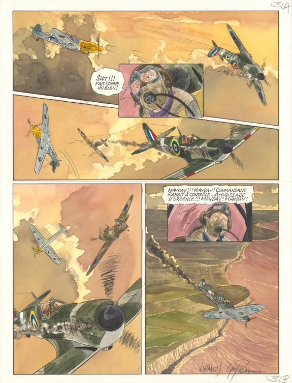 Warnauts et Raives - Ciel d'orages, London burning, Planche 